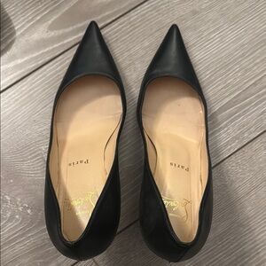 Christian Louboutin Black Heels Timeless Elegance